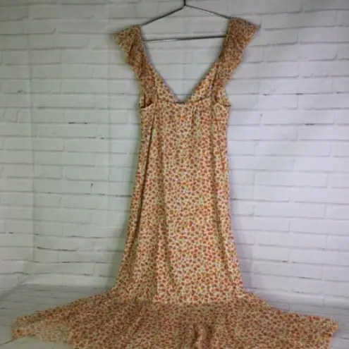 ZARA ✨  Womens Floral Ruffle Dress✨