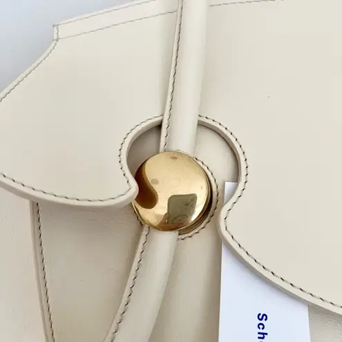 Proenza Schouler leather pipe bag cream large shoulder New with tags