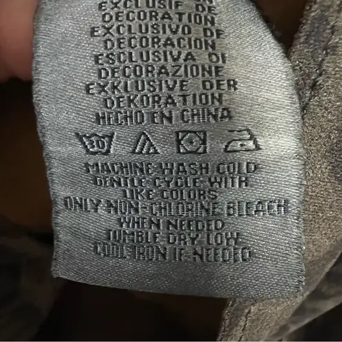 MARRAKECH Marni Leopard Moto Jacket Faux Suede Leather Brown Sz M Anthropologie Size M