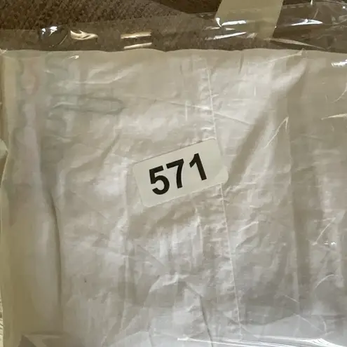 Sun Flower White Tops/Blouses Colorful Hand Stitched Mexican Style 100% Cotton Size XL