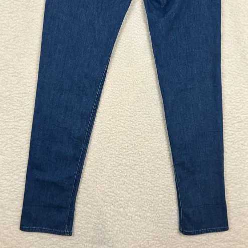 Rag and Bone  Womens 24 Dre Low Rise Slim Boyfriend Jean Calimet Blue Stretch 28X31