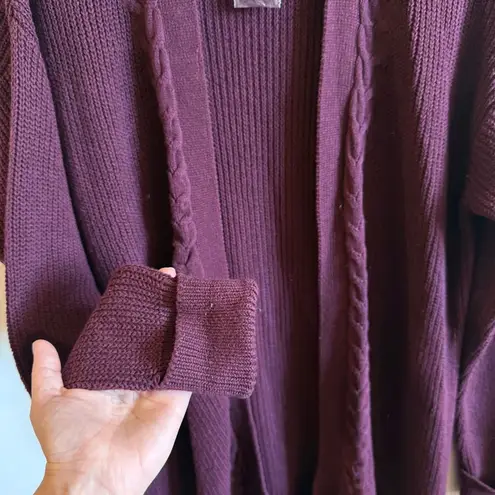 basic editions Knit Open Cardigan