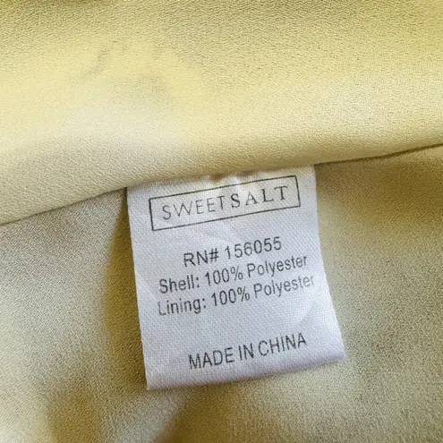 SweetSalt Clothing Sweet Salt Women Floral Homestead Classic Vintage Cream Lined Midi Dress Size 12