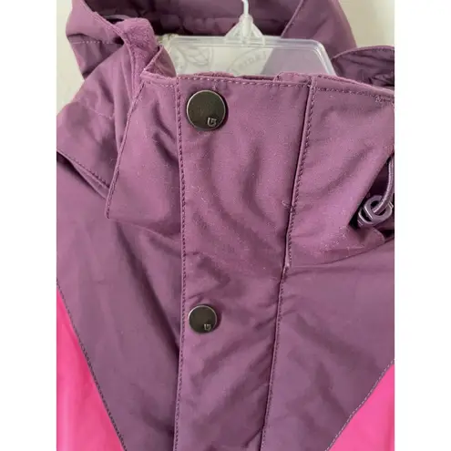 Burton Retro Waterproof Snowboard Ski Winter Vest Jacket Purple Size Medium