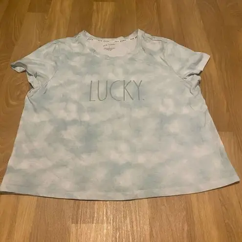 Rae Dunn  Lucky Graphic T-Shirt | 1X