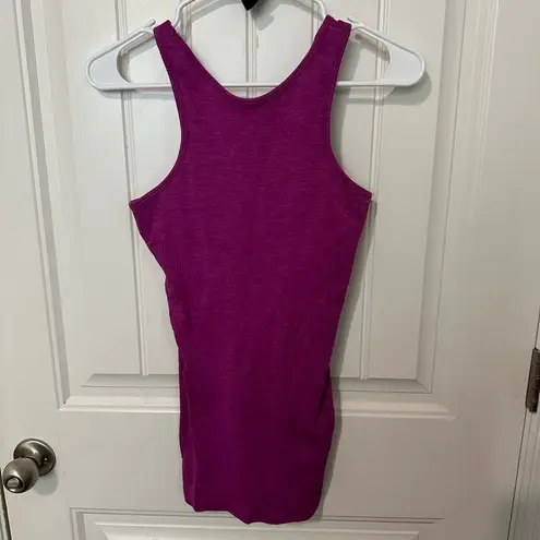 Lululemon  Seamlessly Covered Tank Heathered Ultra Violet size 6