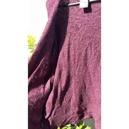 Chelsea & Theodore Size Women’s Red Maroon Western Poncho Sweater Jacket Size M