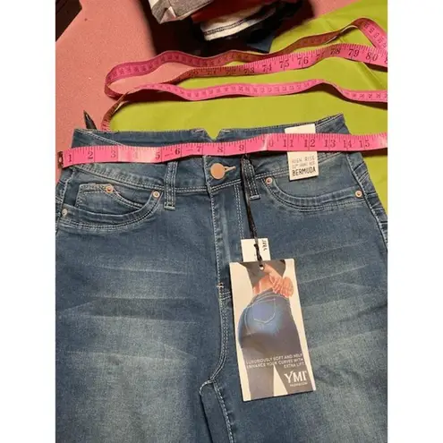 Ymi Luxe Lift Bermuda Shorts High rise