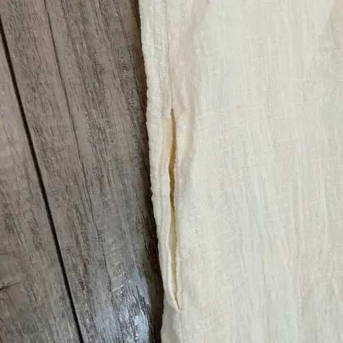 JODIFL Bohemian Tassel Dress Colorful Embroidered Trim Casual Dress Size S