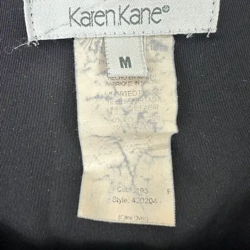 Karen Kane Tank Top Womens M Black Velvet Whimsigoth Witchy Y2K Grunge Gothic