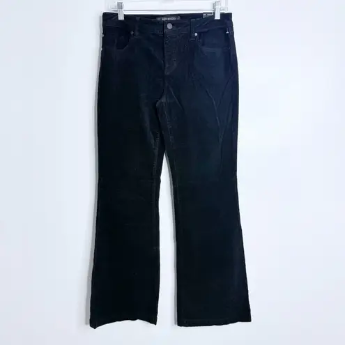 NWT Stitch Fix Liverpool Hannah Corduroy Flare Pants In Black Size 4/27