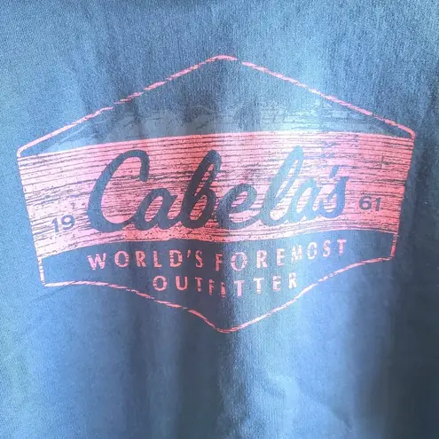 Cabela's  Hoodie, blue size, size M