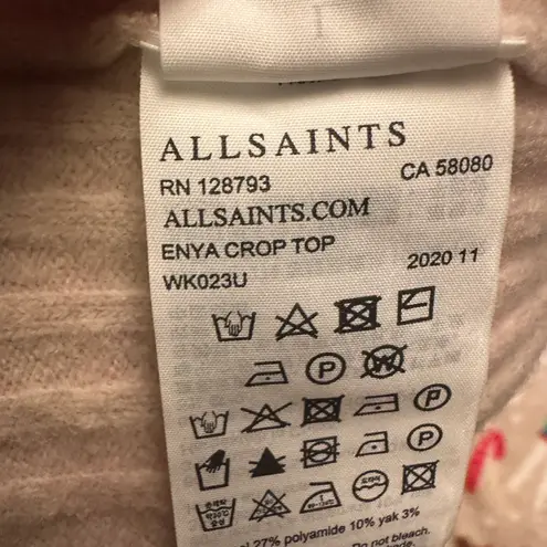 ALLSAINTS NWT ALL SAINTS Enya Women's Crop Top