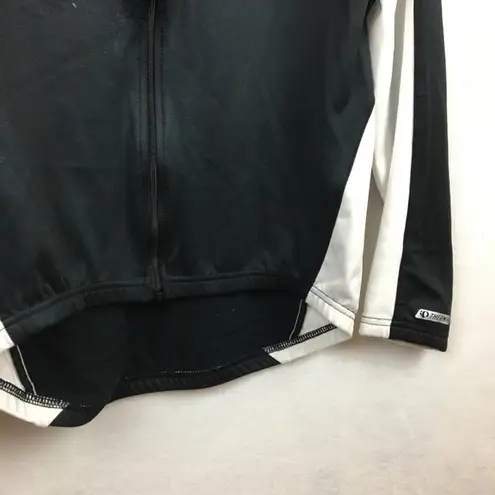 Pearl Izumi Women's Black Elite Fitted Zip Athletic Long Sleeve Sport Jacket M