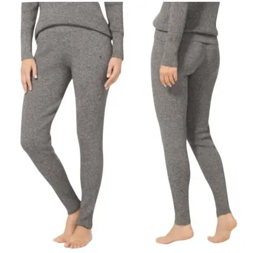 TOMMY JOHN Ribbed Heather Gray Lounge Knit Leggings Jogger Sweatpants Size M Gray Size M