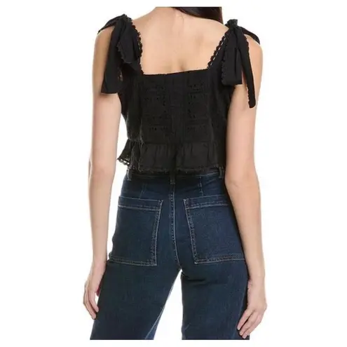 Farm Rio Black Lace Top - XS - NWT