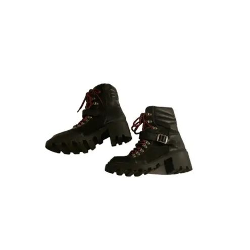 Grunge Combat Moto Boots Lust For Life LL
