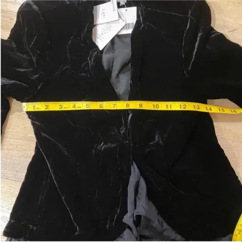 Cami NYC silk velvet black jacket NEW