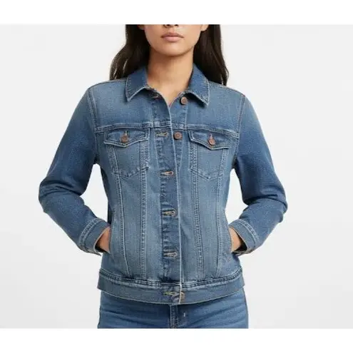 Old Navy  Women's Denim Jacket Medium Wash Classic Trucker Casual Sz S