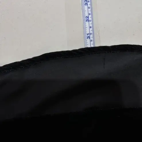 Roper Women’s Long Sleeve Black Velvet Floral Embroidered Tunic Top Blouse Small