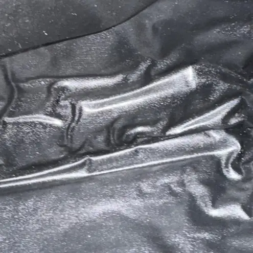 Vintage 1980’s Hand Beaded Black with Zip Closure Handbag