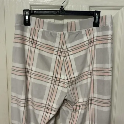 Rachel Zoe  Plush Plaid Joggers