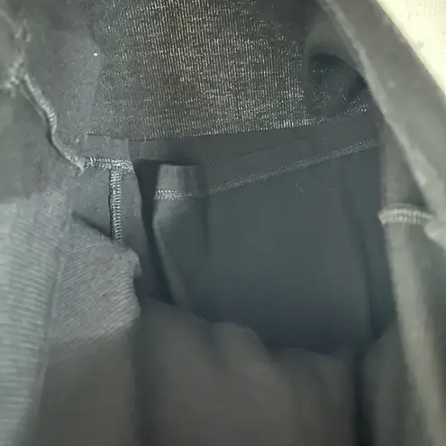 Goldie Lewinter Sleevless Pointelle Trim Rib Dress in Black Sz M