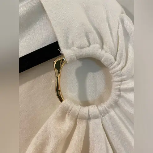 Lane 201 NWT-Elegant White Women's Top-Size Medium