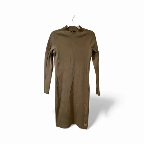 G-Star RAW Ergonomic Slim Rib Dress Size Medium NWT Color is Antic Green