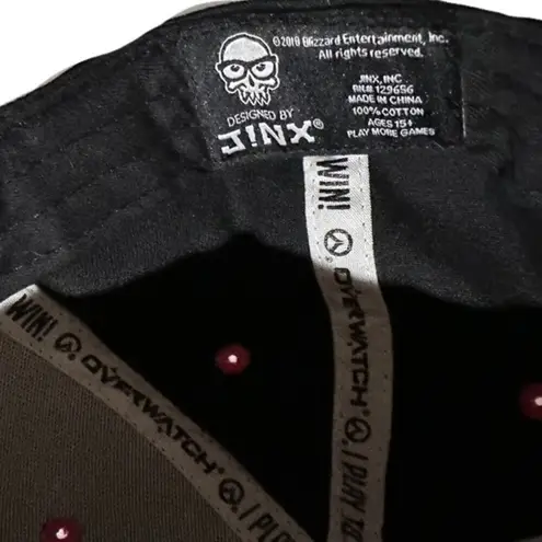 Overwatch Blizzard Logo Diva Hat Cap Gamer Black