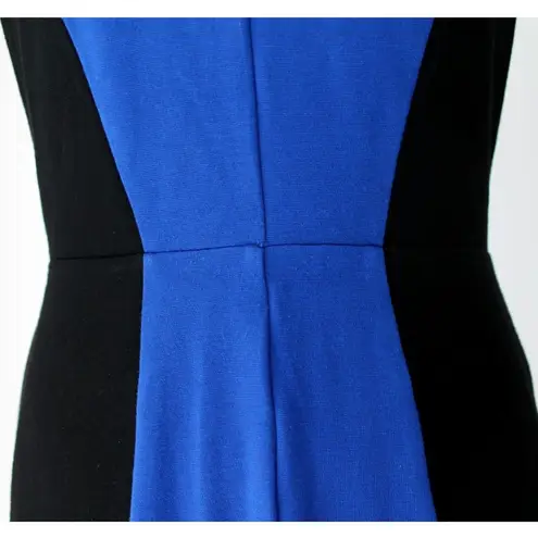 Calvin Klein  Blue Sleeveless Sheath Dress 4