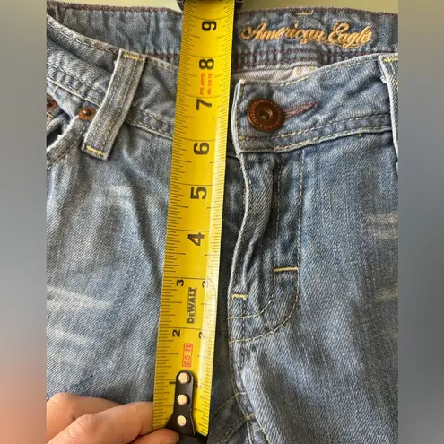 American Eagle  Boyfriend Wide Leg Jeans – Women’s Size 0