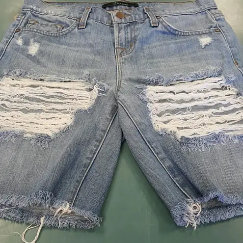 J Brand  Nash distressed shorts in Euphoria