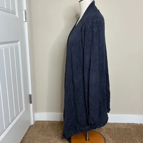 Barefoot Dreams CozyChic Lite Drape Front Calypso Wrap Style 436 Size L/XL Gray