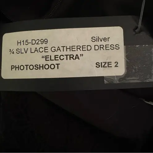 Nha Khanh Black Lace Arm Shift Dress