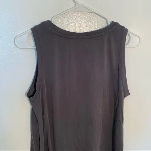 Gilligan & O’Malley Crewneck Tank Top Dark Gray