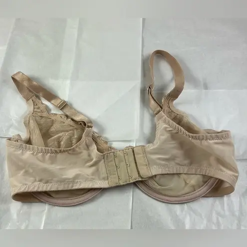 Wacoal 36D vintage style Creme floral underwire bra