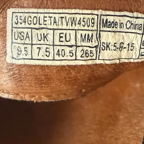 Vionic Goleta Orthaheel 9.5 Black Studded Leather Slip-On Casual Shoes Mary Jane