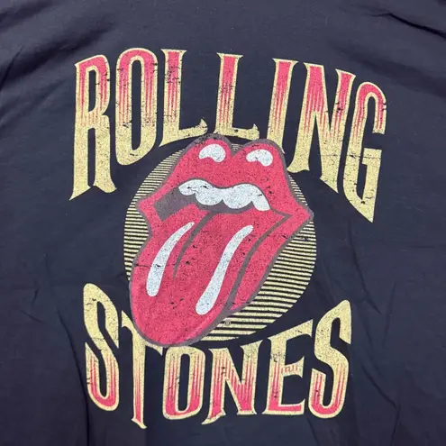 The Rolling Stones Hot Lips Logo Rock n Roll Band Tee 2X