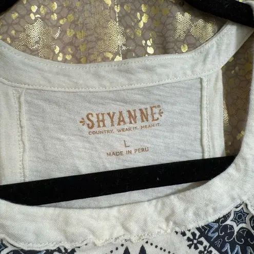 Shyanne White Blue Paisley Bandana Print Halter Style Tank Top Large