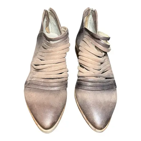 Free People Women's Lost Valley Brown Ankle Boots size EU 38