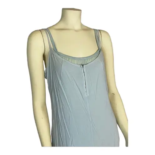 Transit Par Such slip dress and under slip in a light blue size 4
