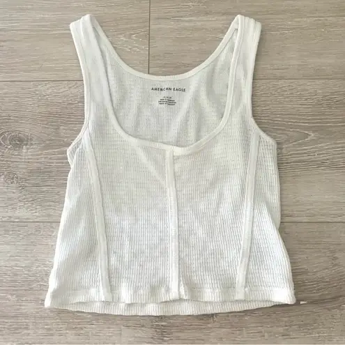 American Eagle white  tank