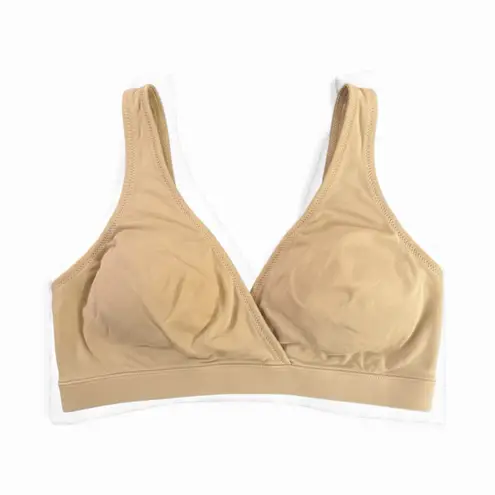 Motherhood Maternity NWOT Nursing Wrap Sleep Bra Oat M