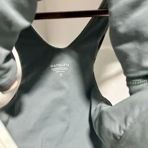 Athleta  Conscious Crop Green
Pink Tie Dye Sports Bra. Women’s XL.