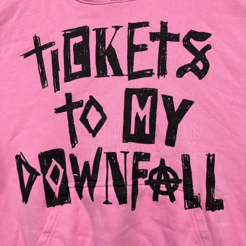 Machine Gun Kelly Tickets to My Downfall Oversized Hoodie Size Small