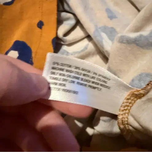 3.1 Phillip Lim x Target Long Sleeve Ruched Cheetah Print Knee Length Dress XL Orange