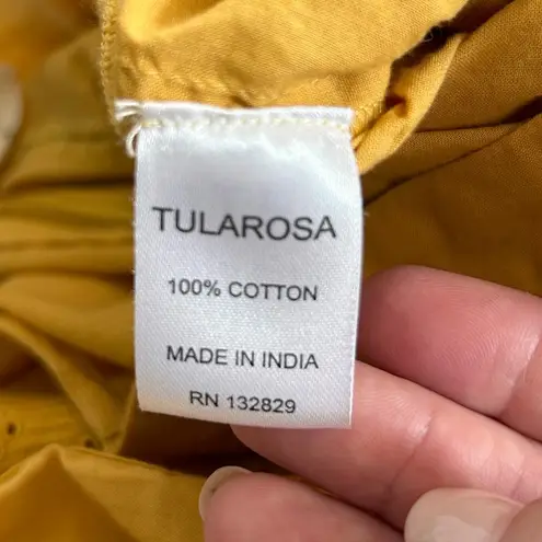 Tularosa  Balboa Romper Playsuit in Yellow size Small