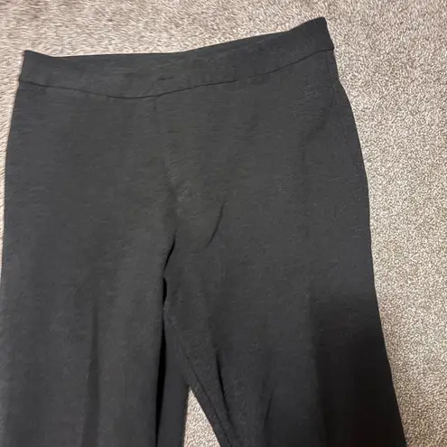 NYDJ Gray Knit Michelle Stretchy Ponte Trouser Dress Pants