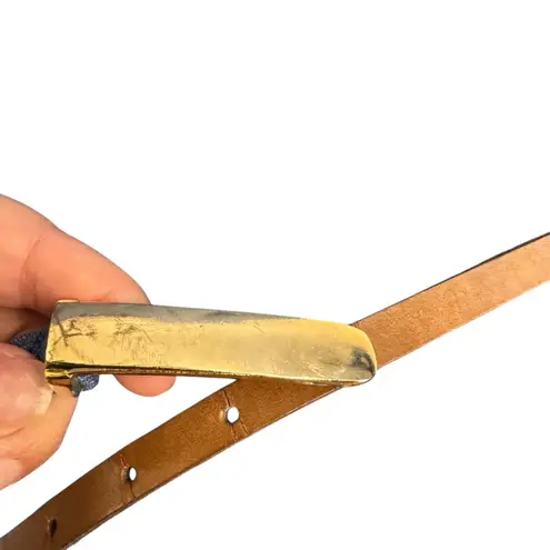 Reiss  Nikita Panel Fit and Flare Belted Blue Dress